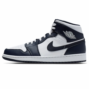 Air Jordan 1 Mid 'Obsidian' Air Jordan 1 Mid versatile shoes for daily wear
