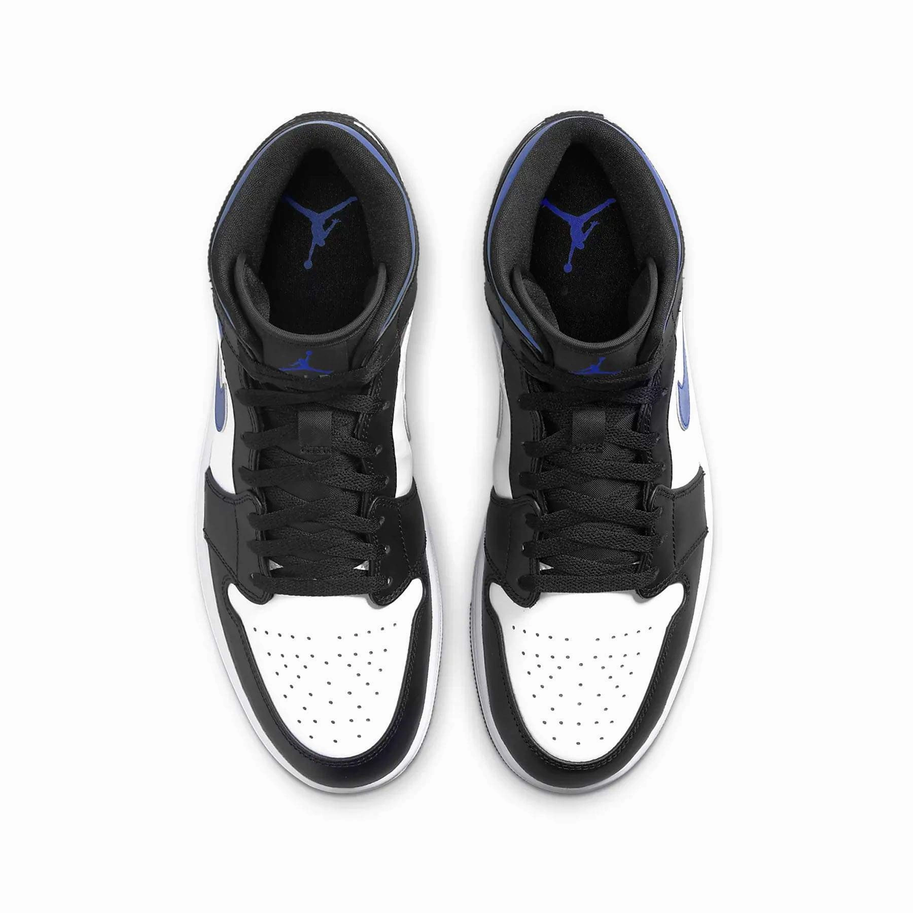Air Jordan 1 Mid 'Racer Blue' Air Jordan 1 vintage style sneakers