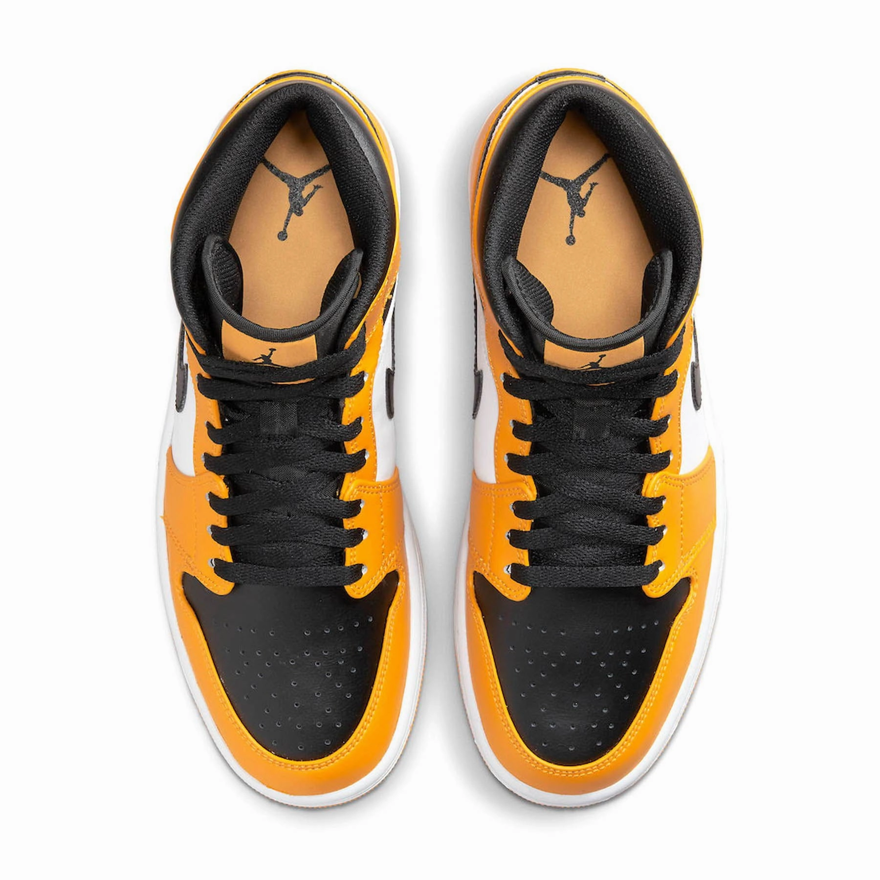 Air Jordan 1 Mid 'Reverse Yellow Toe' Air Jordan 1 Mid streetwear shoes