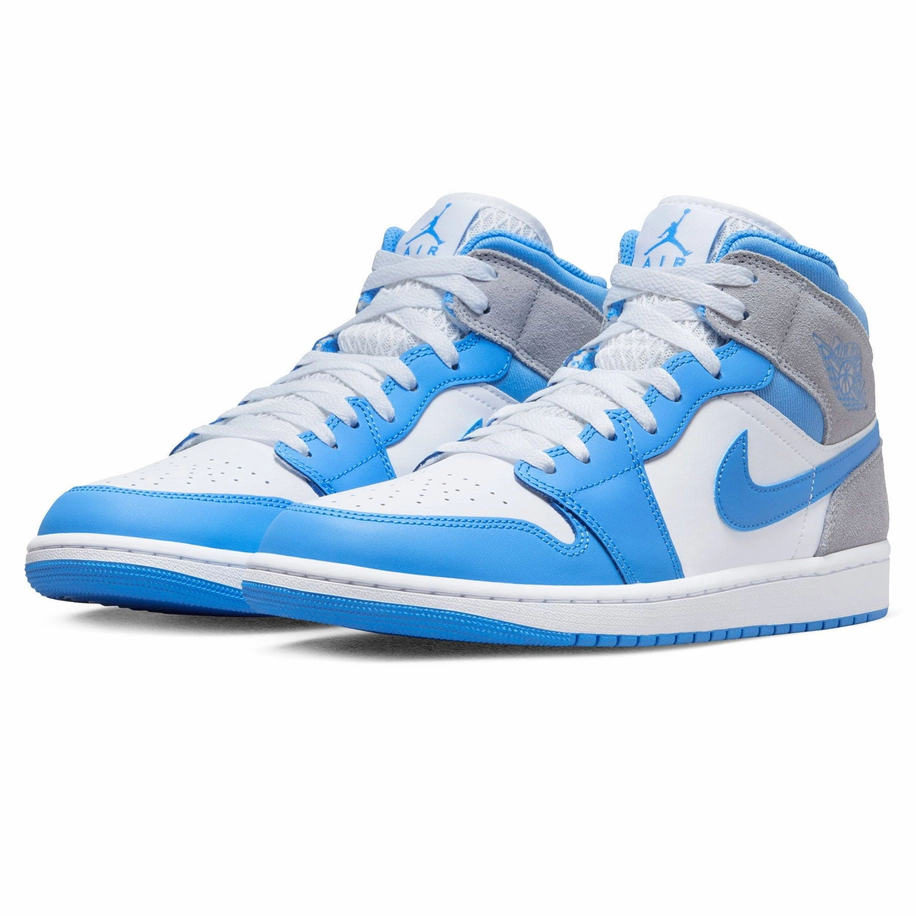 Air Jordan 1 Mid 'University Blue Grey' Air Jordan 1 Mid streetwear shoes