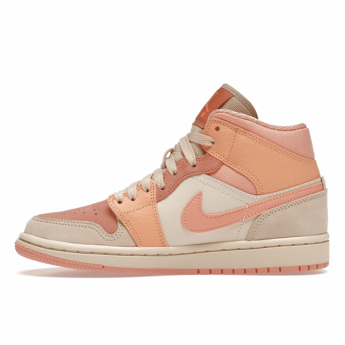 Air Jordan 1 Mid Apricot Orange Air Jordan 1 Mid retro sneakers