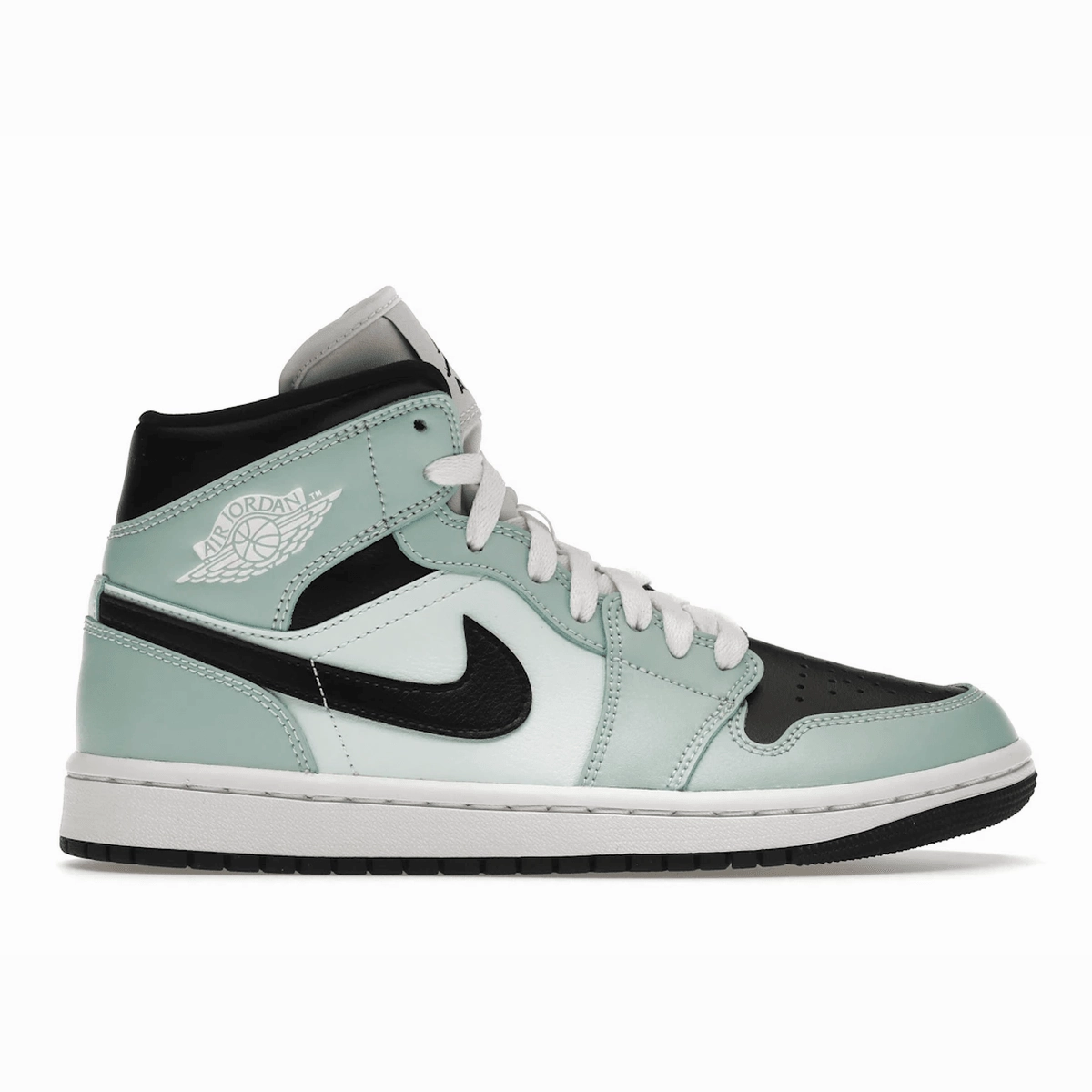Air Jordan 1 Mid Aqua Tint Air Jordan 1 Mid sneakers with bold retro vibes