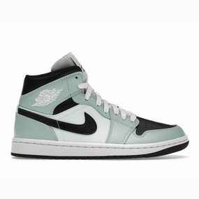 Air Jordan 1 Mid Aqua Tint Air Jordan 1 Mid sneakers with bold retro vibes