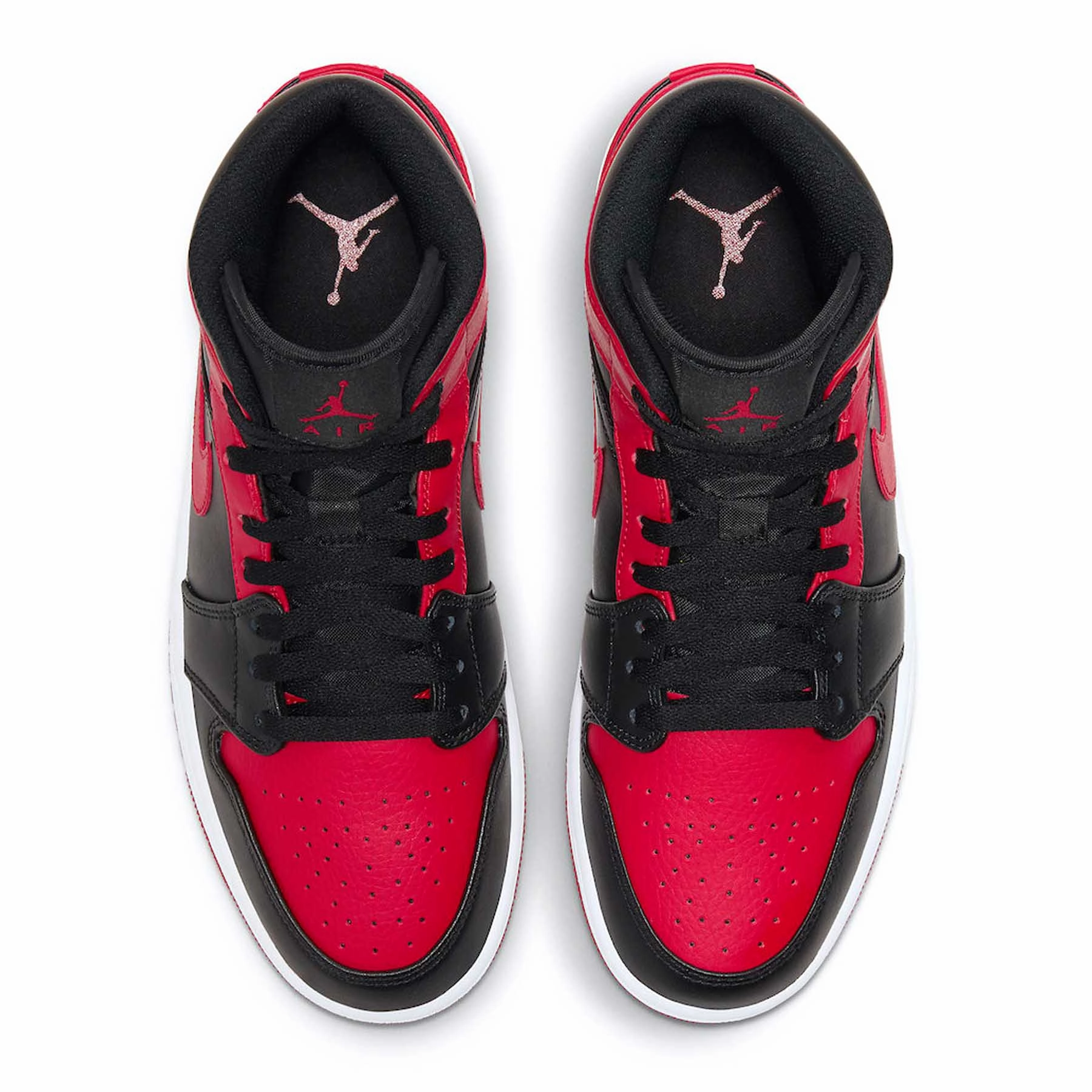 Air Jordan 1 Mid Banned 2020 Air Jordan 1 vintage style sneakers
