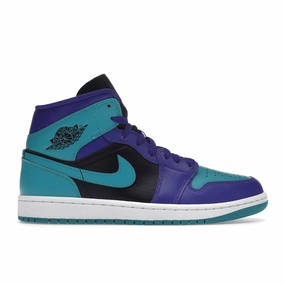 Air Jordan 1 Mid Black Grape Air Jordan 1 Mid sneakers with bold retro vibes