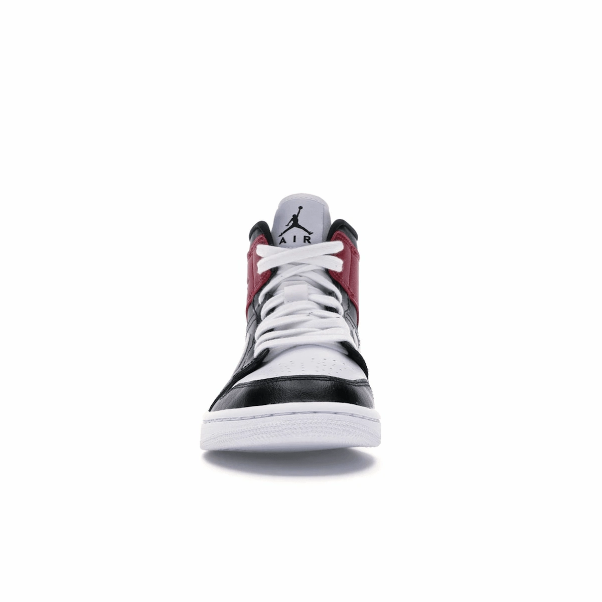 Air Jordan 1 Mid Black Noble Red Air Jordan 1 Mid retro sneakers