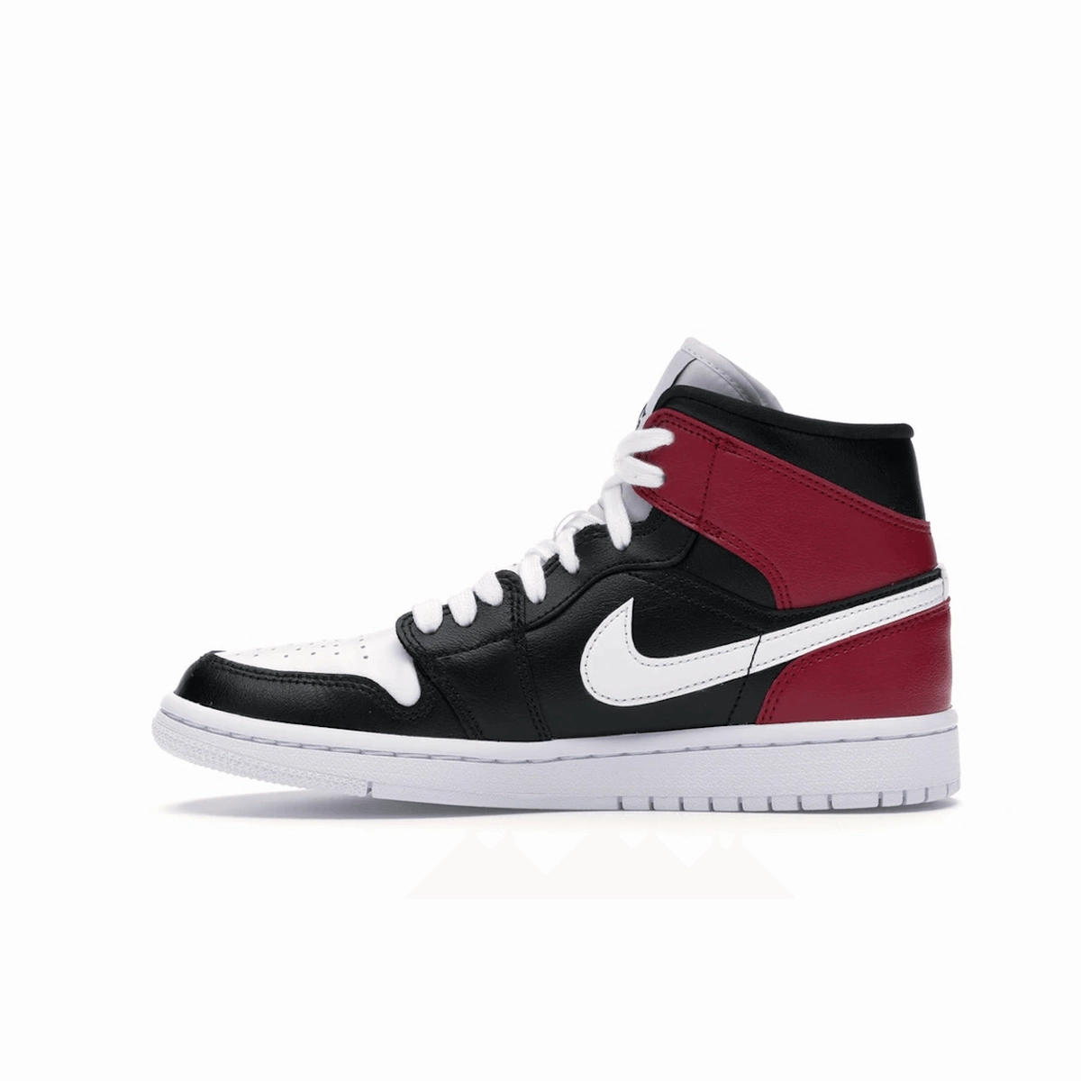 Air Jordan 1 Mid Black Noble Red Air Jordan 1 Mid retro sneakers