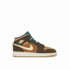 Air Jordan 1 Mid Cacao Wow Air Jordan 1 Mid sneakers with bold retro vibes