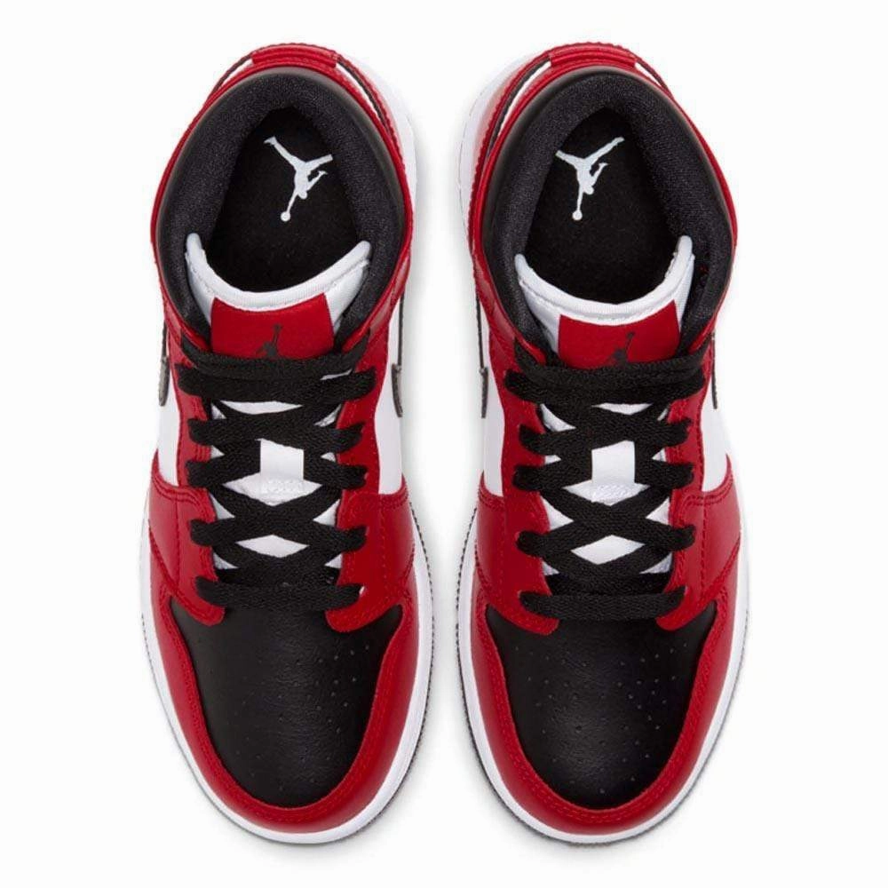 Air Jordan 1 Mid Chicago Black Toe GS Air Jordan 1 Mid streetwear shoes