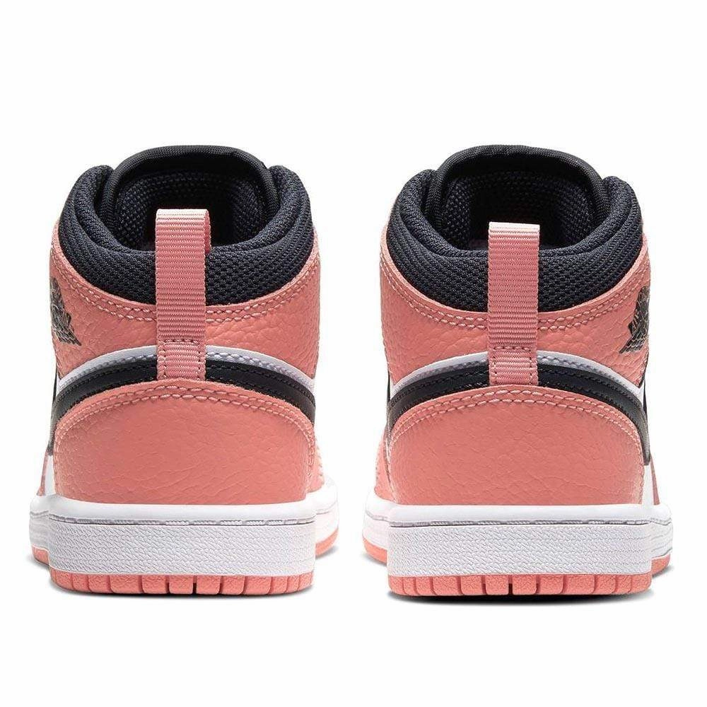 Air Jordan 1 Mid Children's 'Pink Quartz' (PS) Air Jordan 1 Mid streetwear shoes