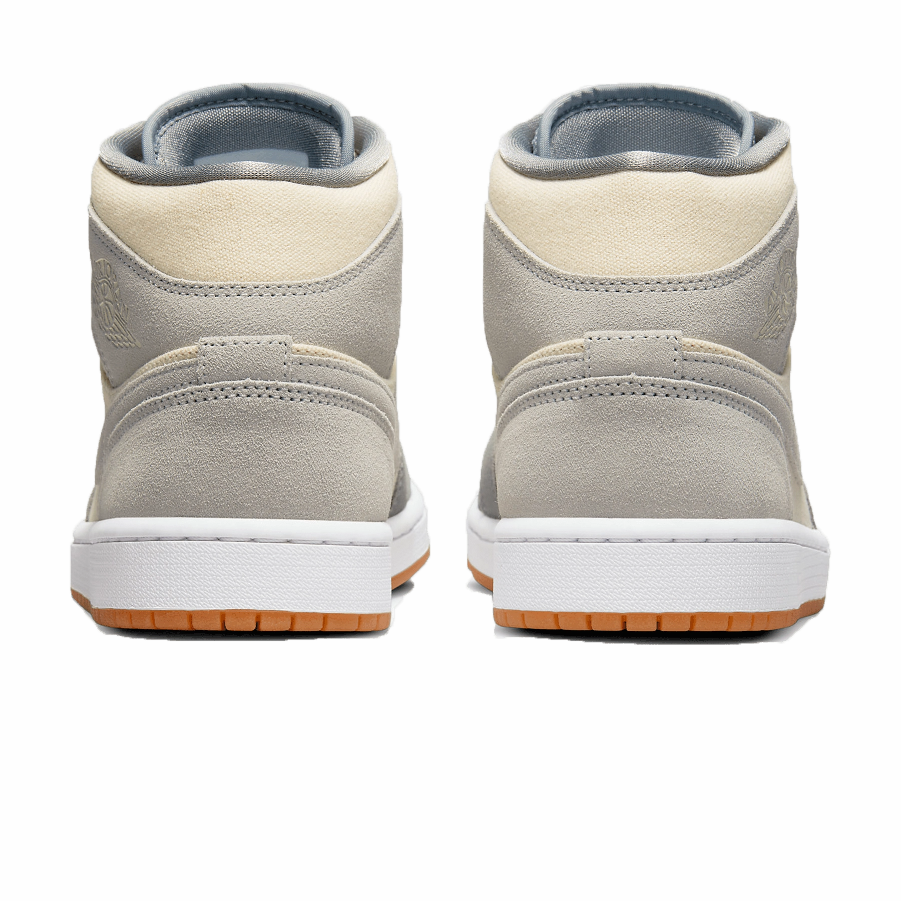 Air Jordan 1 Mid Coconut Milk Particle Grey Air Jordan 1 vintage style sneakers