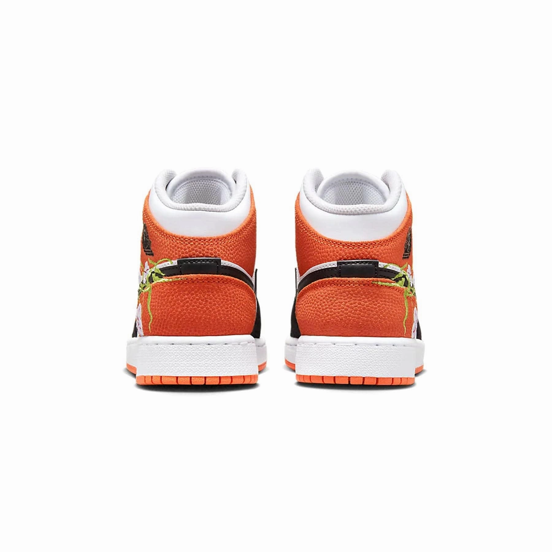 Air Jordan 1 Mid GS 'Basketball Blossom' Air Jordan 1 Mid streetwear shoes