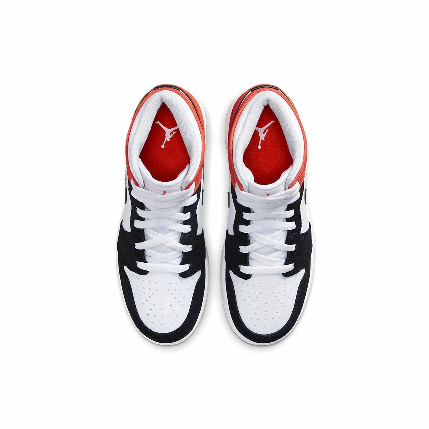 Air Jordan 1 Mid GS 'Basketball Blossom' Air Jordan 1 Mid streetwear shoes