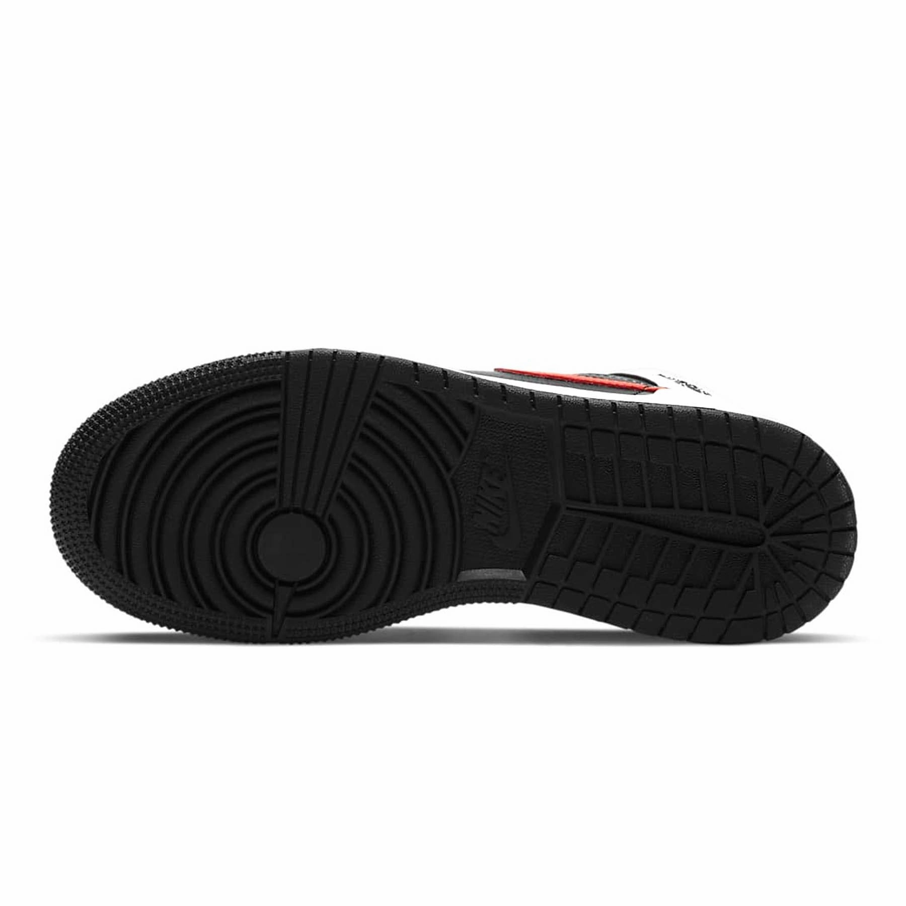 Air Jordan 1 Mid GS 'Chile Red' Air Jordan 1 Mid streetwear shoes