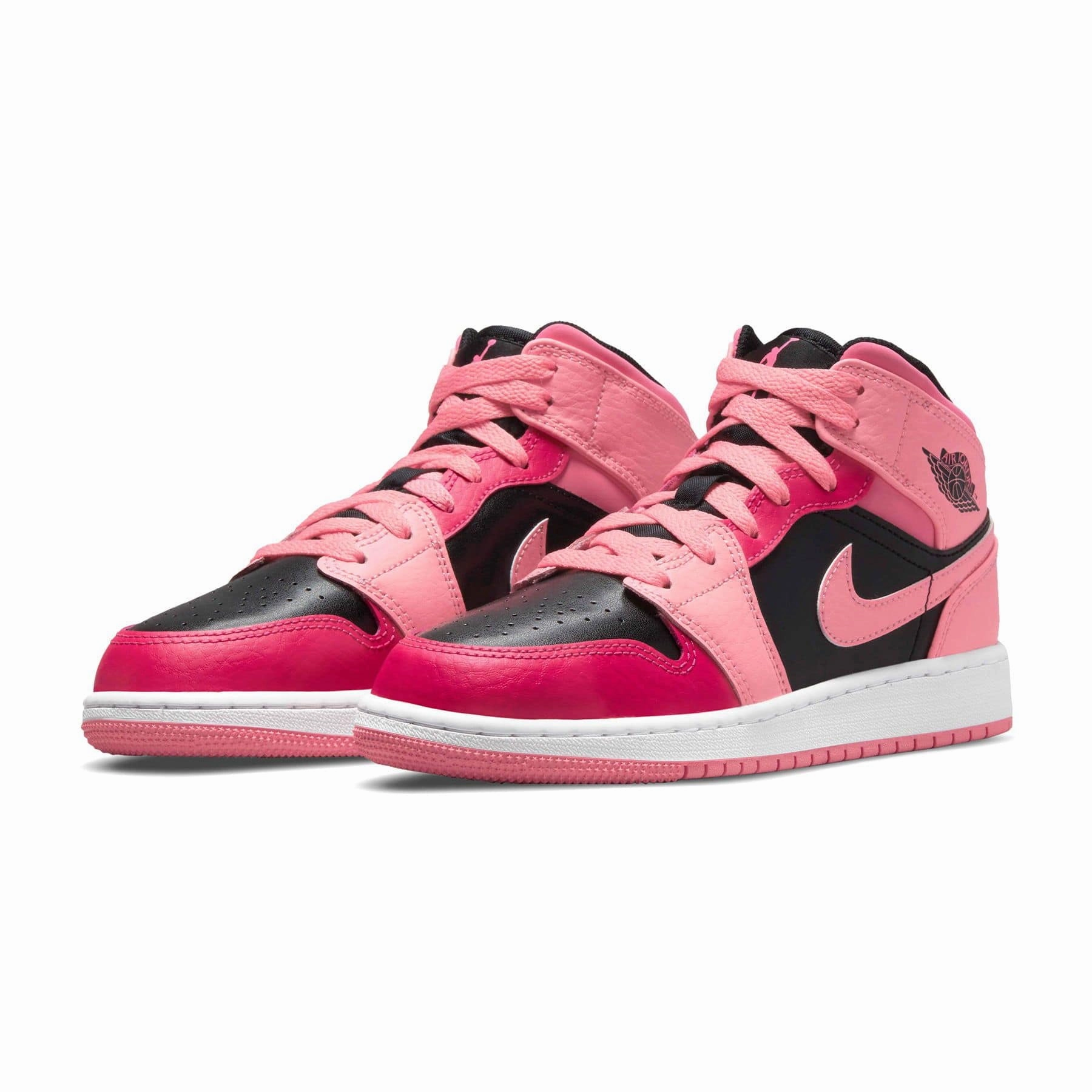 Air Jordan 1 Mid GS 'Coral Chalk' Air Jordan 1 Mid streetwear shoes