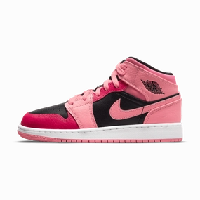Air Jordan 1 Mid GS 'Coral Chalk' Air Jordan 1 Mid versatile shoes for daily wear