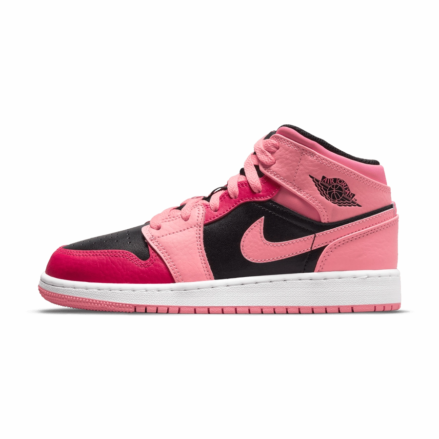 Air Jordan 1 Mid GS 'Coral Chalk' Air Jordan 1 Mid versatile shoes for daily wear