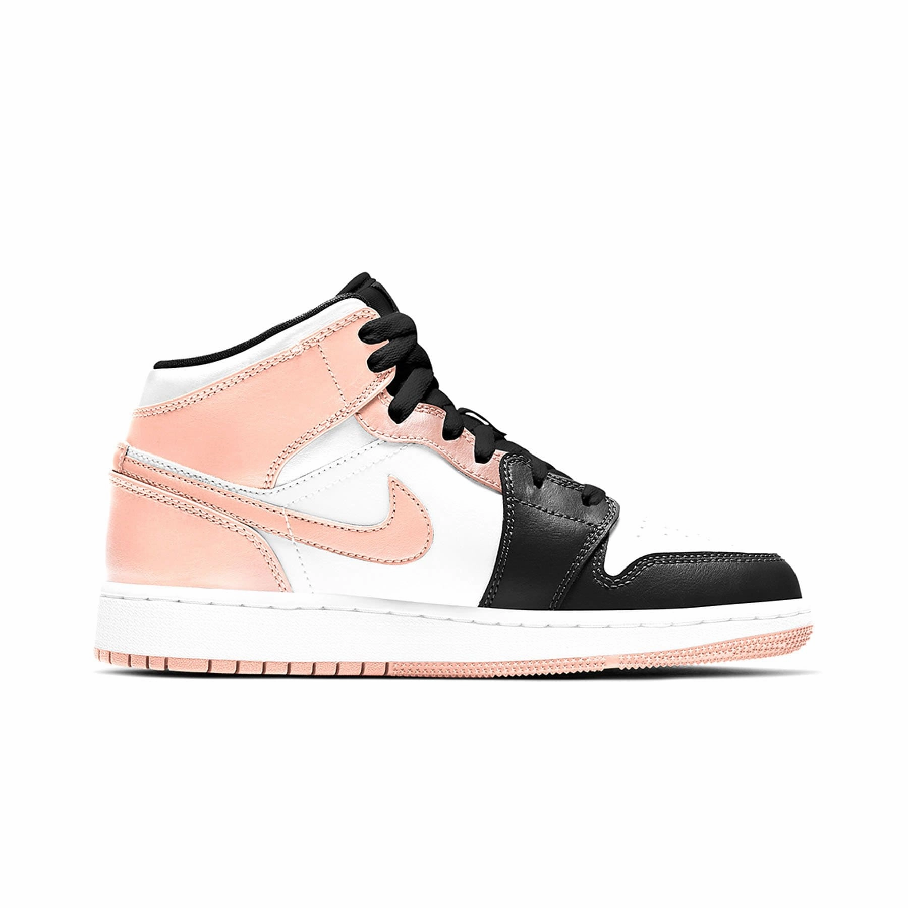 Air Jordan 1 Mid GS 'Crimson Tint' Air Jordan 1 Mid streetwear shoes