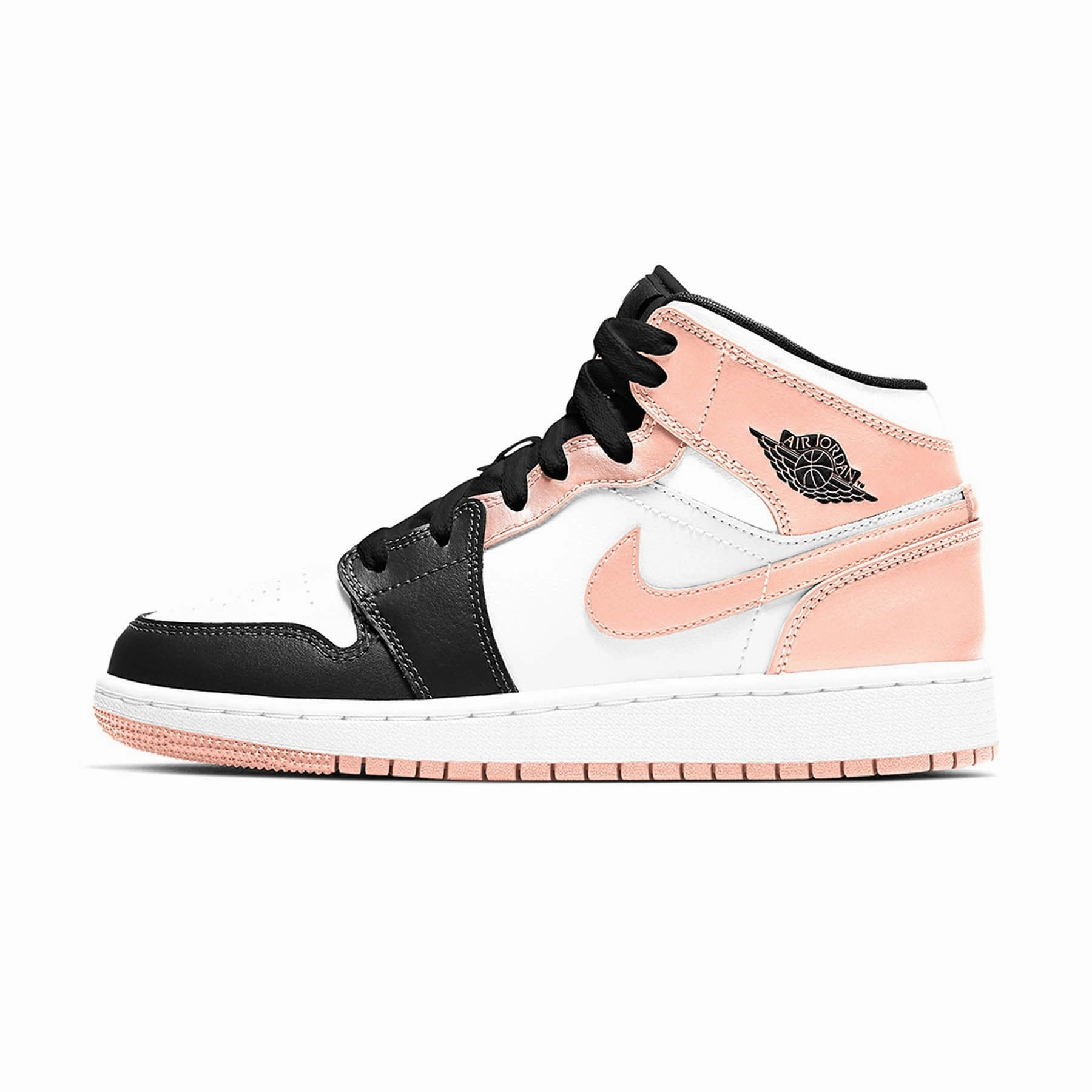 Air Jordan 1 Mid GS 'Crimson Tint' Air Jordan 1 vintage style sneakers