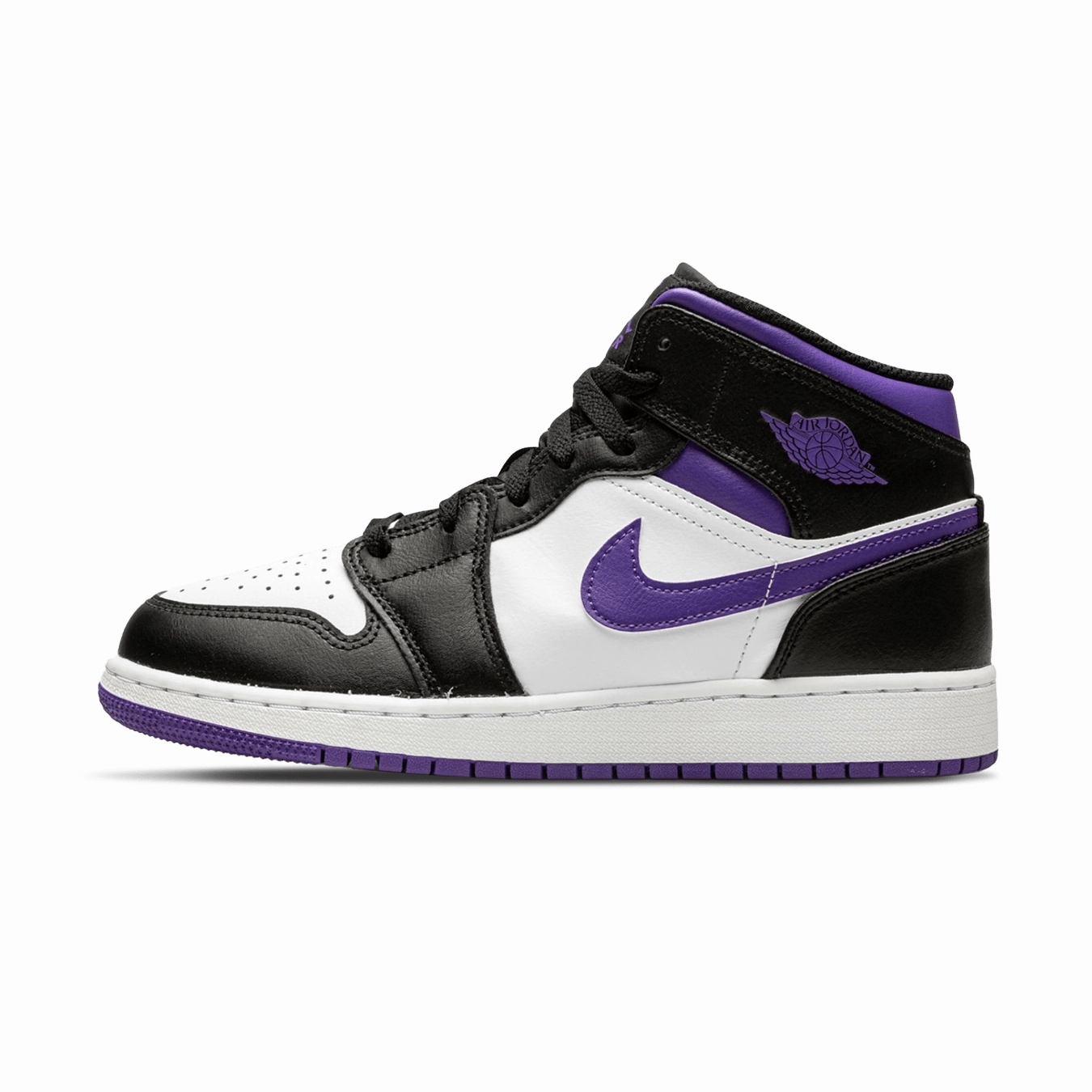 Air Jordan 1 Mid GS 'Dark Iris' Air Jordan 1 Mid versatile shoes for daily wear