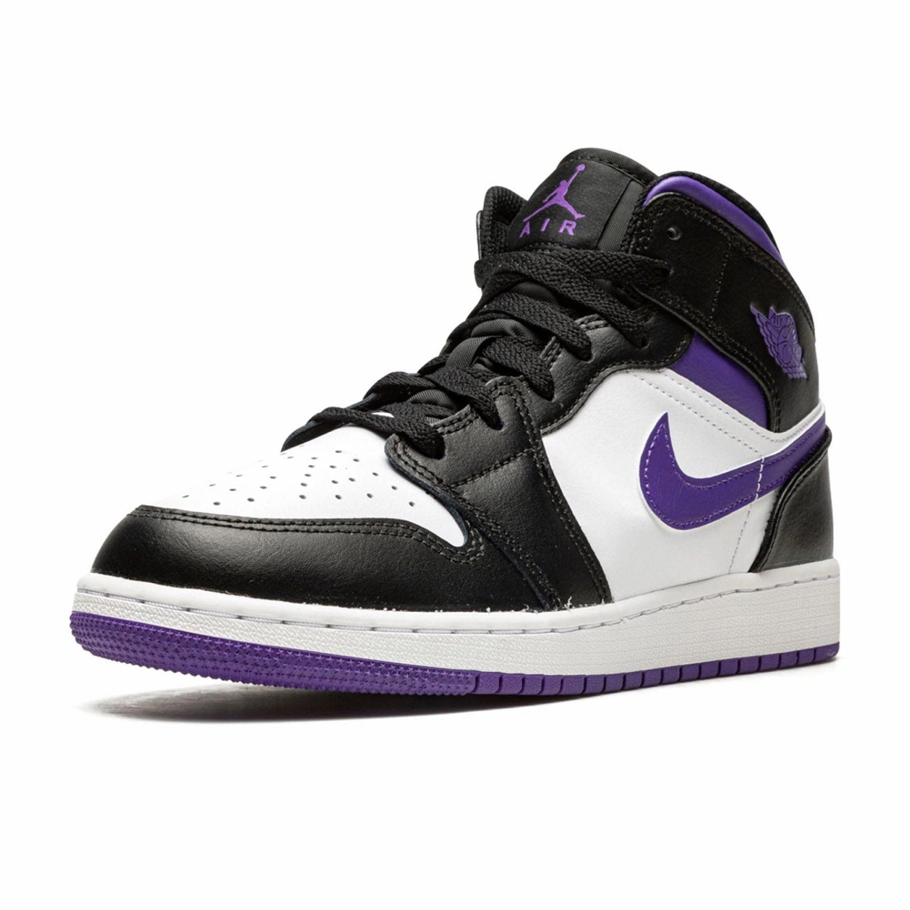 Air Jordan 1 Mid GS 'Dark Iris' Air Jordan 1 Mid streetwear shoes