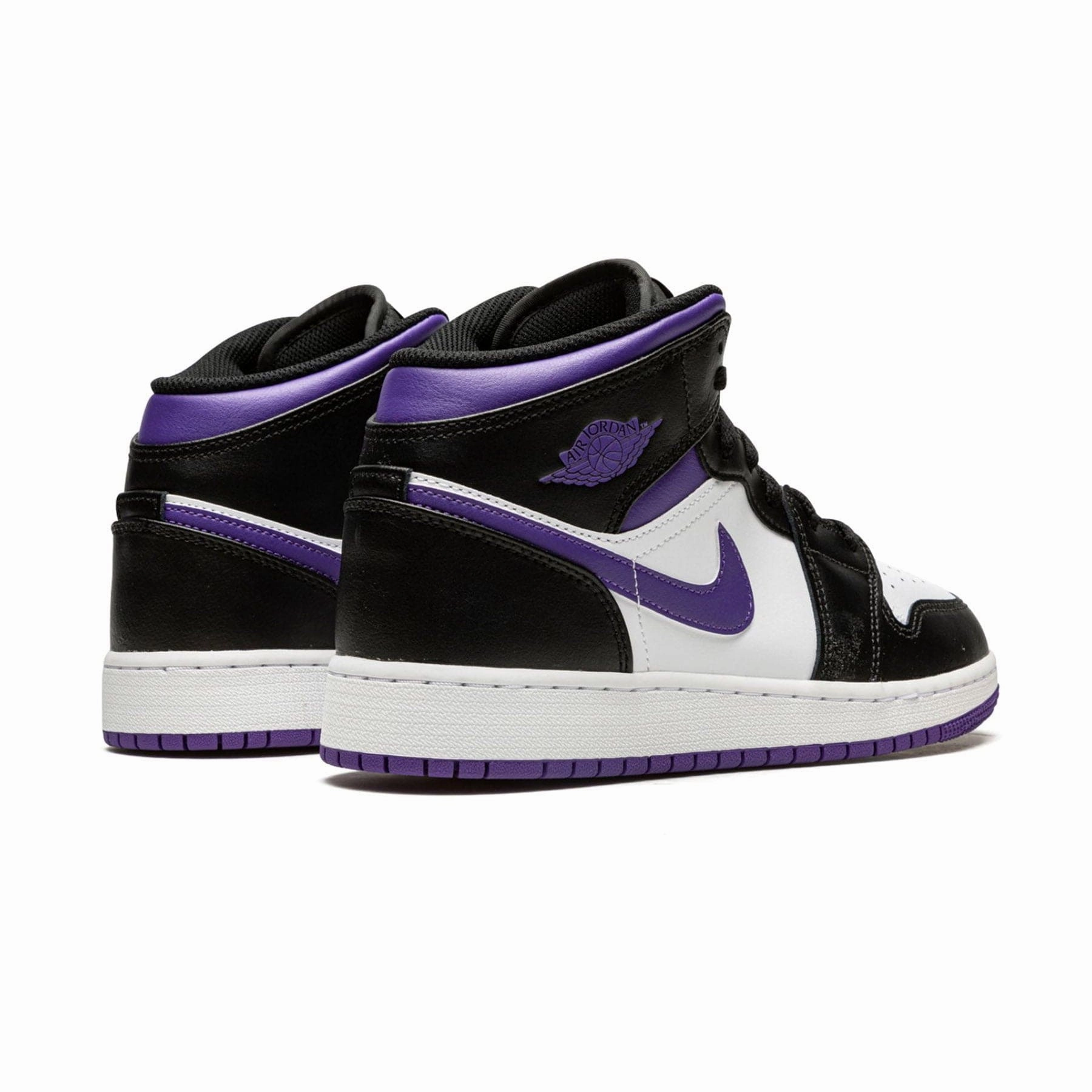 Air Jordan 1 Mid GS 'Dark Iris' Air Jordan 1 Mid streetwear shoes