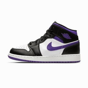 Air Jordan 1 Mid GS 'Dark Iris' Air Jordan 1 Mid versatile shoes for daily wear