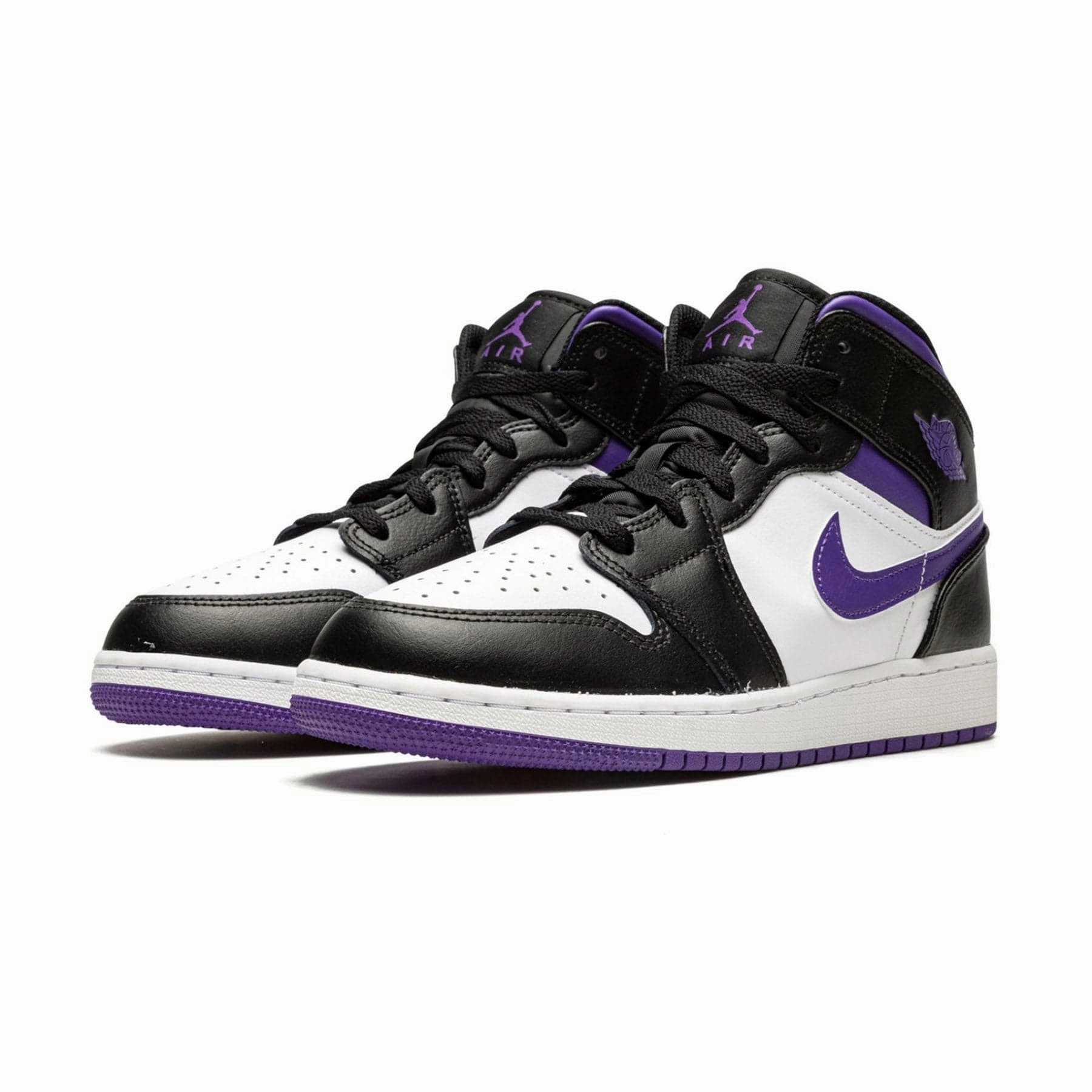 Air Jordan 1 Mid GS 'Dark Iris' Air Jordan 1 Mid streetwear shoes