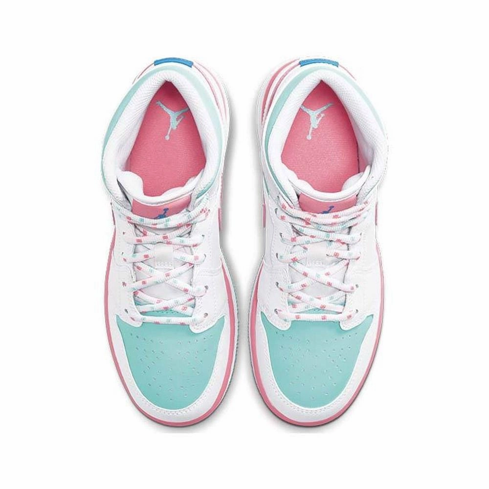 Air Jordan 1 Mid GS 'Digital Pink' Air Jordan 1 Mid streetwear shoes