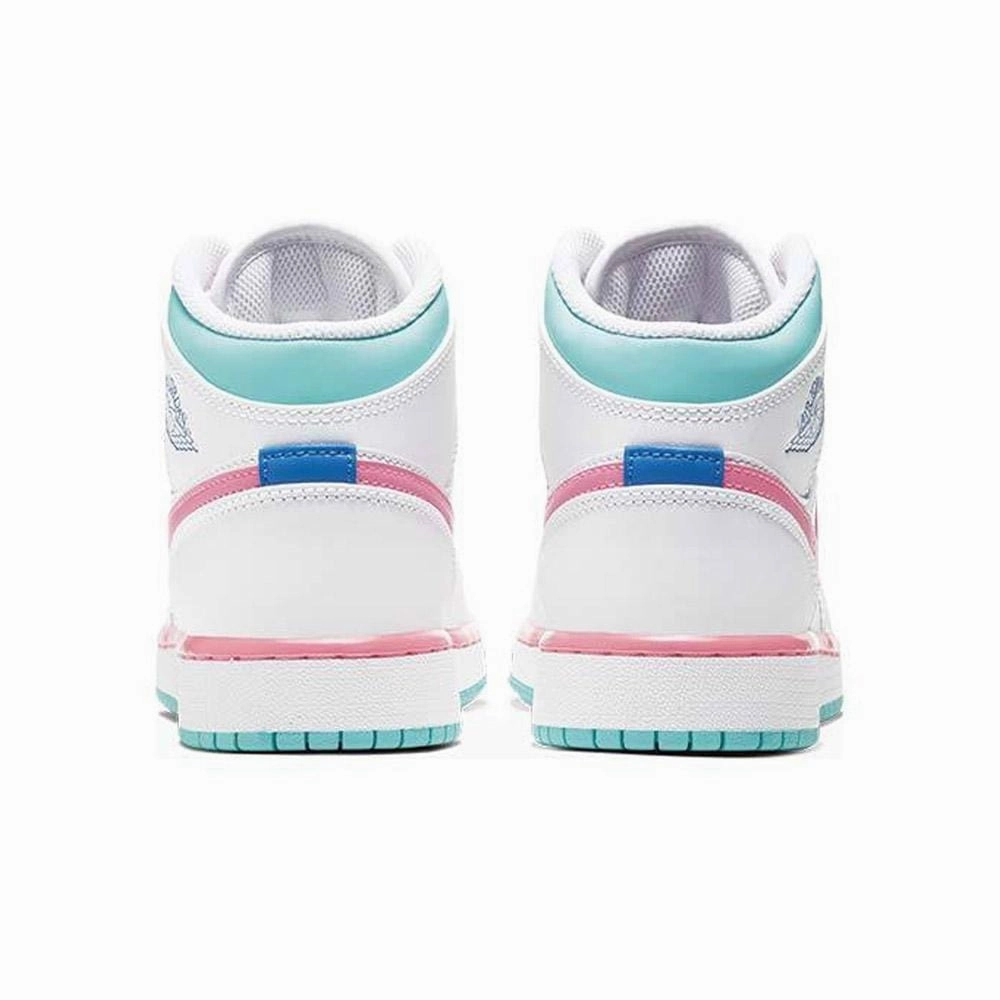 Air Jordan 1 Mid GS 'Digital Pink' Air Jordan 1 Mid streetwear shoes