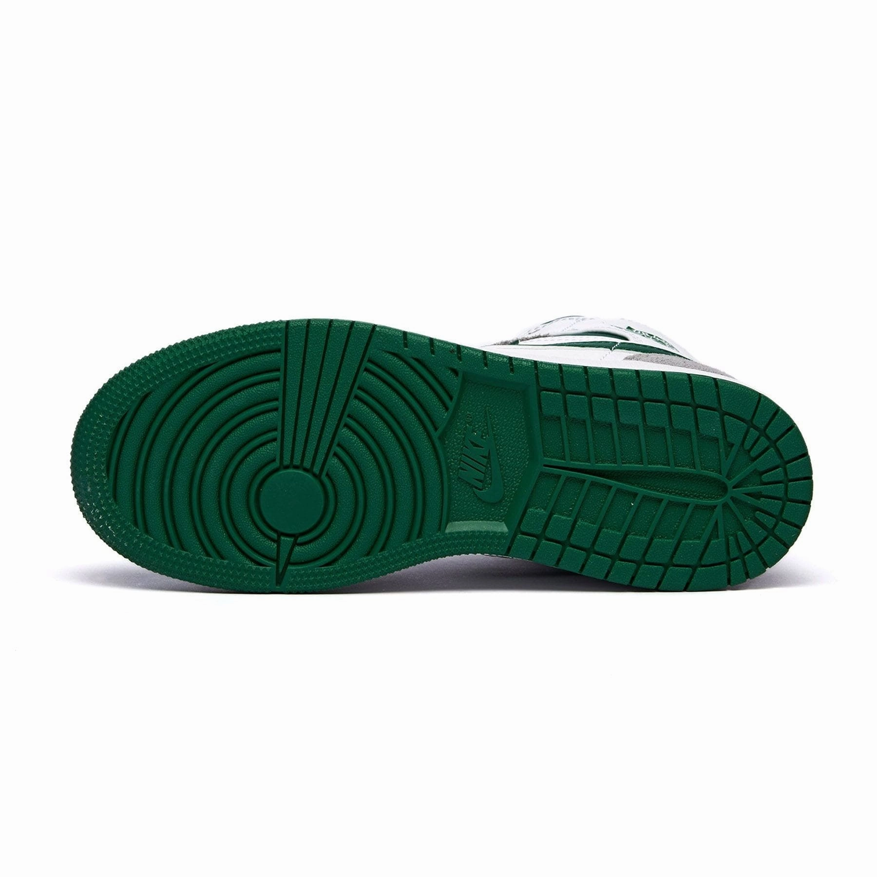 Air Jordan 1 Mid GS 'Green Grey' Air Jordan 1 Mid streetwear shoes