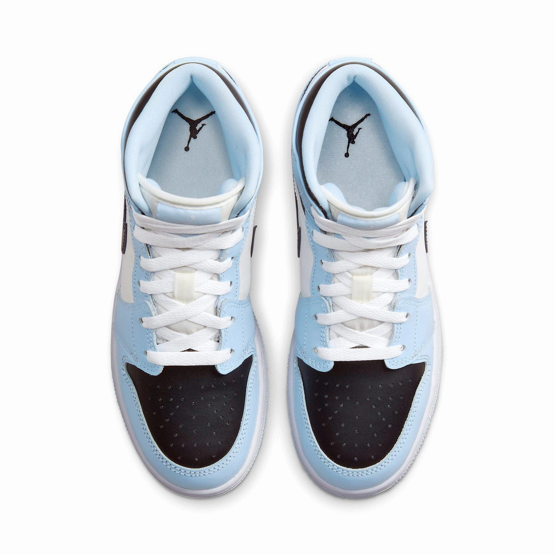 Air Jordan 1 Mid GS 'Ice Blue' Air Jordan 1 Mid streetwear shoes