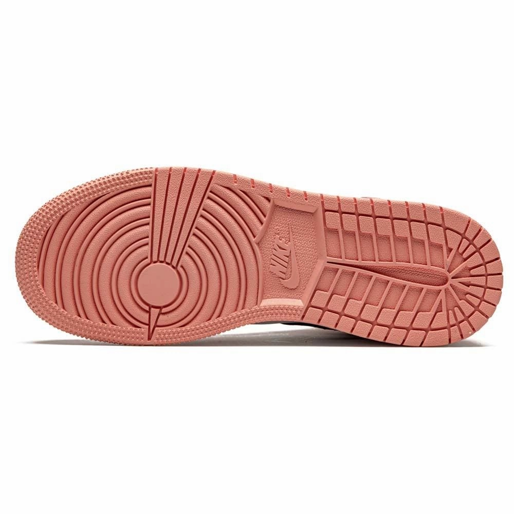 Air Jordan 1 Mid GS 'Pink Quartz' Air Jordan 1 Mid streetwear shoes