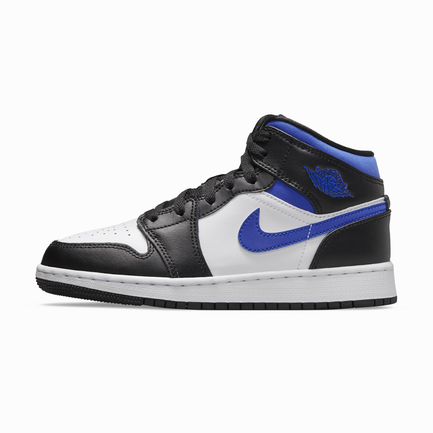 Air Jordan 1 Mid GS 'Racer Blue' Air Jordan 1 Mid versatile shoes for daily wear