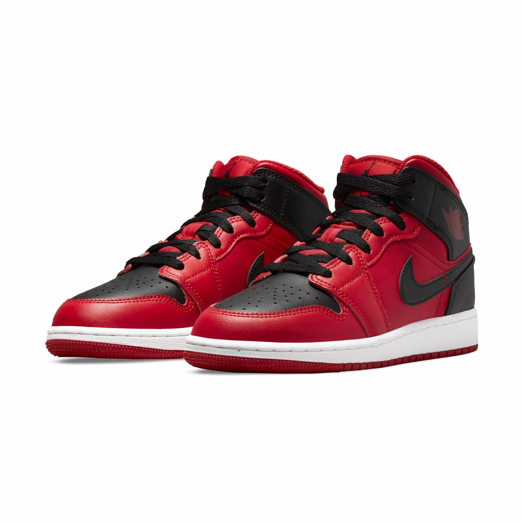 Air Jordan 1 Mid GS 'Reverse Bred' Air Jordan 1 Mid streetwear shoes