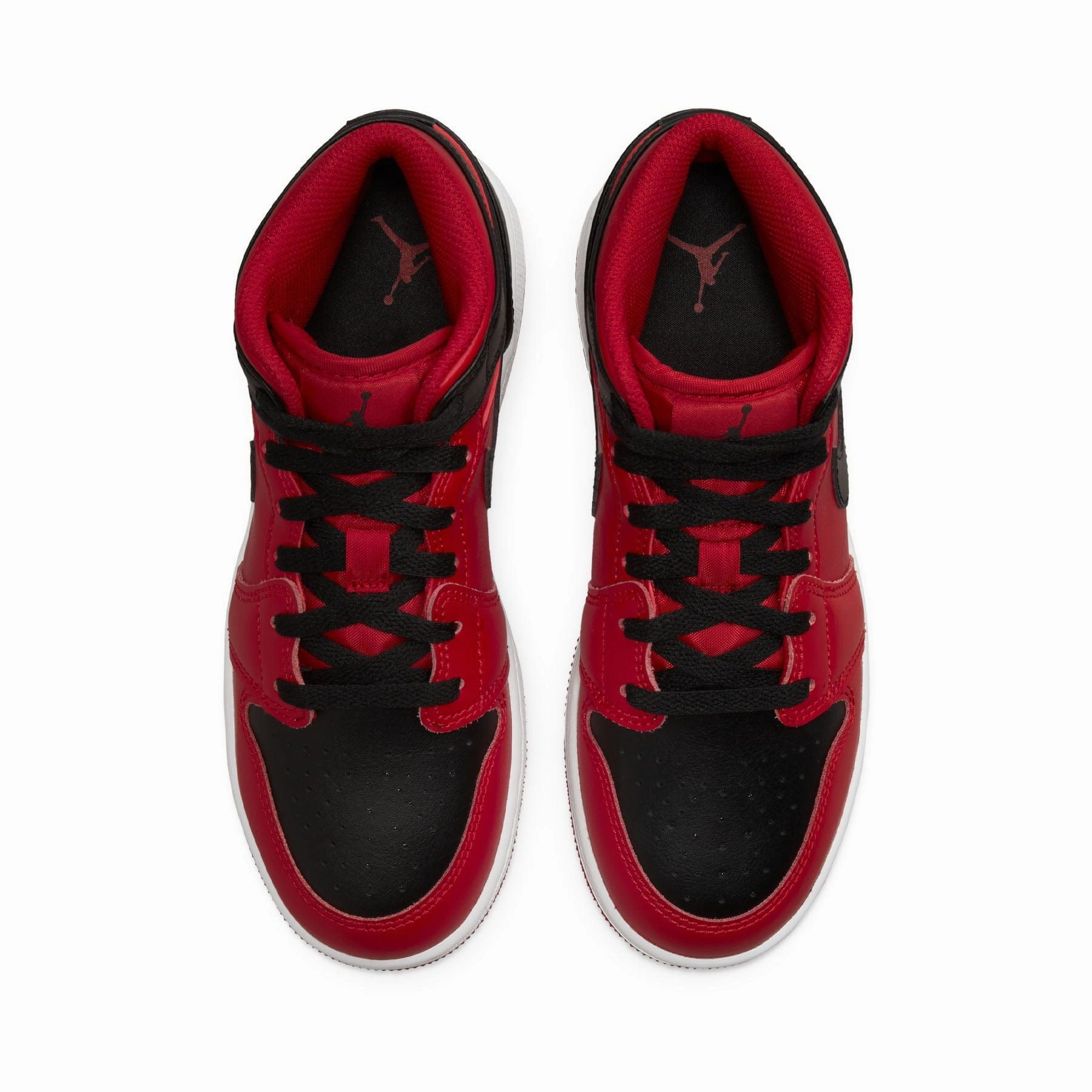 Air Jordan 1 Mid GS 'Reverse Bred' Air Jordan 1 Mid streetwear shoes