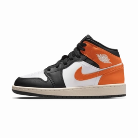 Air Jordan 1 Mid GS 'Shattered Backboard' 2025 Air Jordan 1 Mid versatile shoes for daily wear