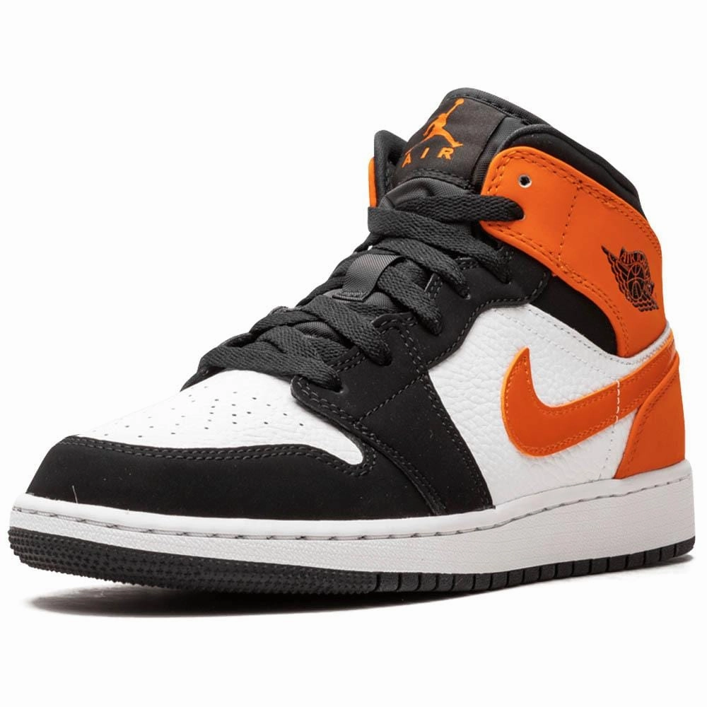 Air Jordan 1 Mid GS 'Shattered Backboard' Air Jordan 1 vintage style sneakers