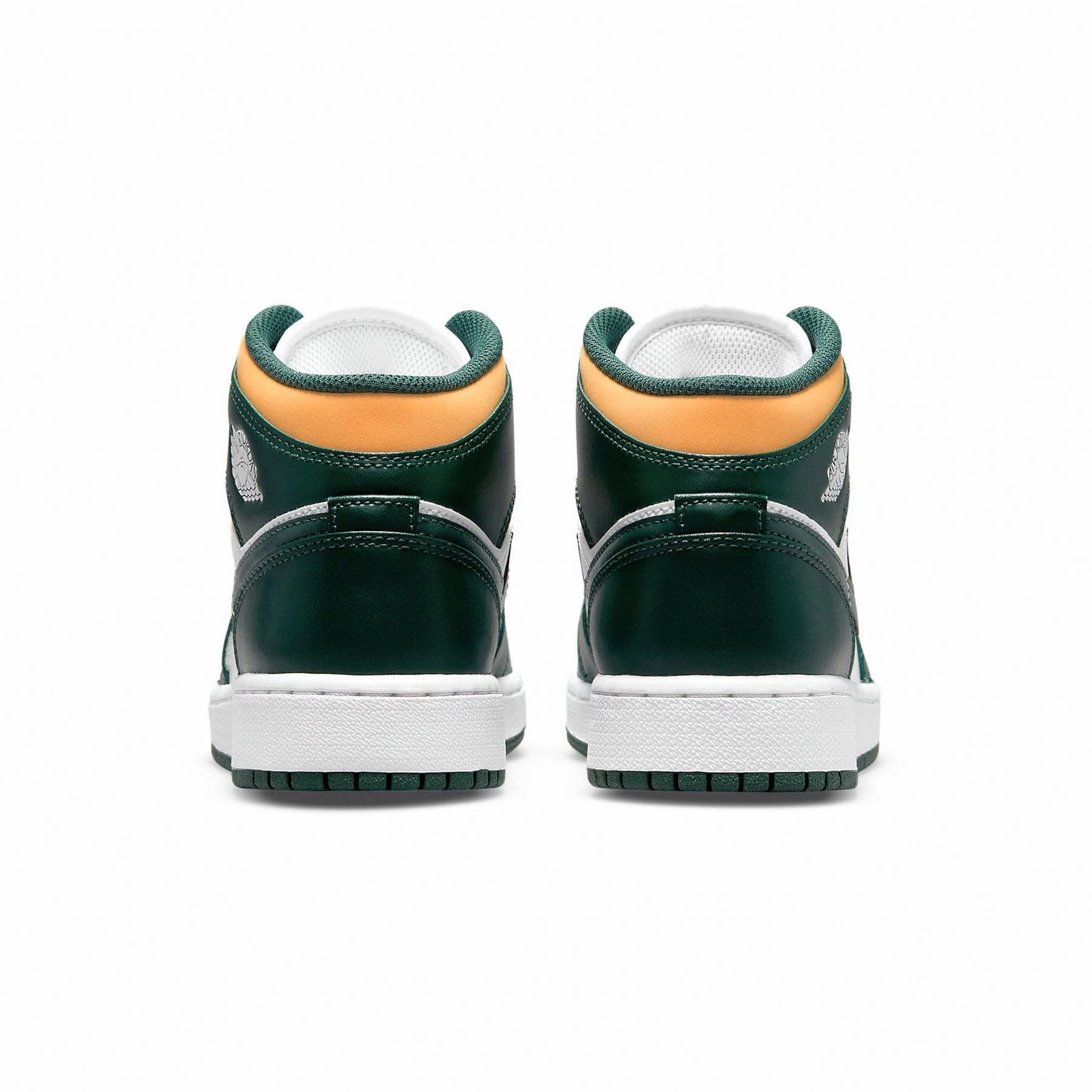 Air Jordan 1 Mid GS 'Sonics' 2021 Air Jordan 1 Mid streetwear shoes