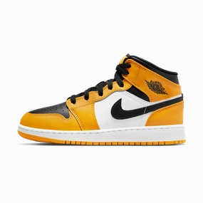 Air Jordan 1 Mid GS 'Taxi' Air Jordan 1 timeless sneakers for Jordan fans