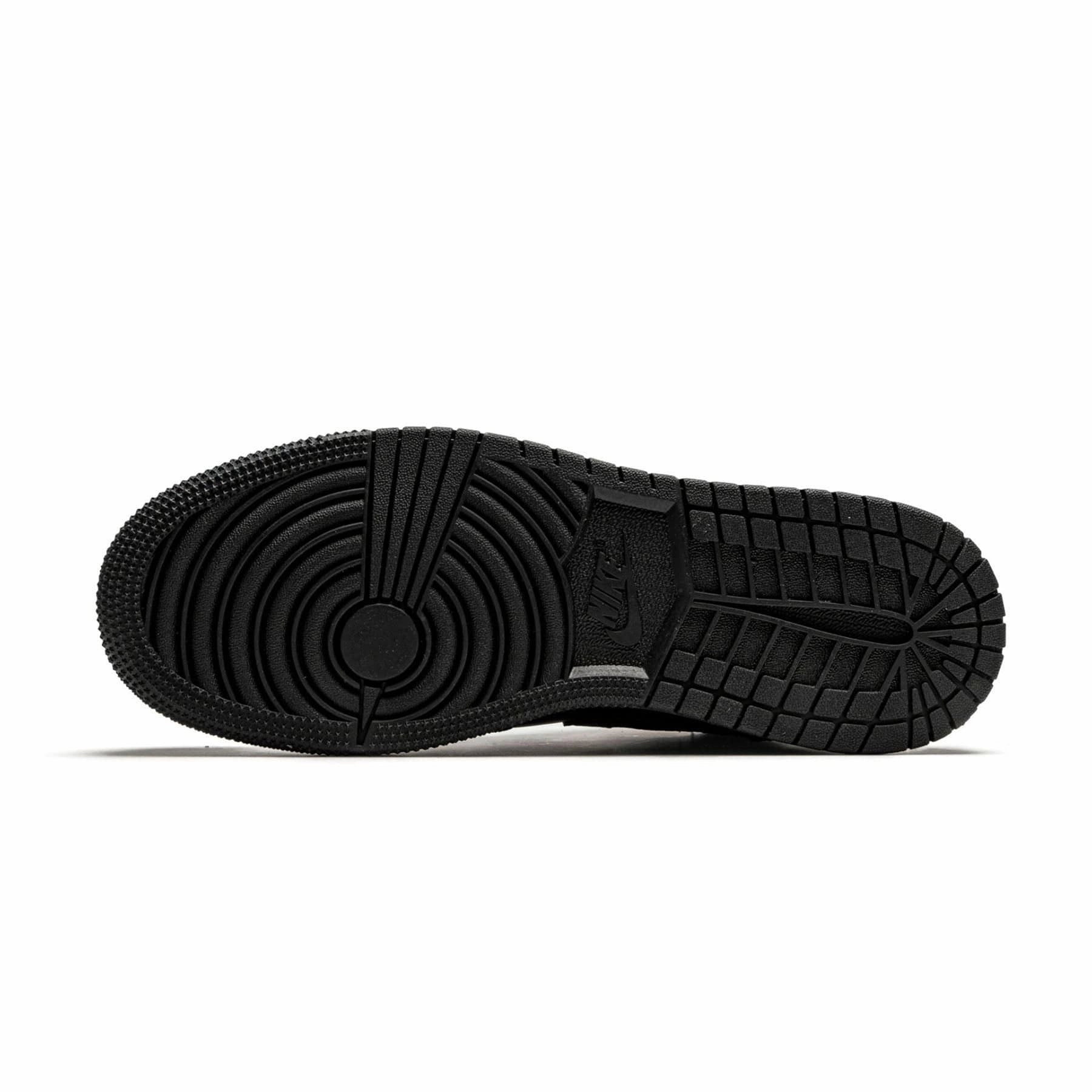 Air Jordan 1 Mid GS 'Triple Black' 2020 Air Jordan 1 Mid streetwear shoes