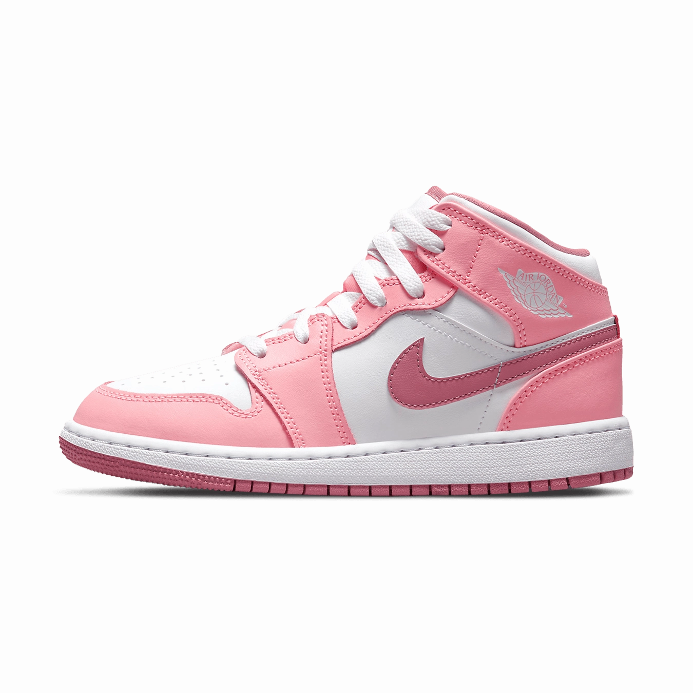 Air Jordan 1 Mid GS 'Valentine's Day' 2023 Air Jordan 1 Mid versatile shoes for daily wear