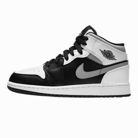 Air Jordan 1 Mid GS 'White Shadow' Air Jordan 1 Mid versatile shoes for daily wear