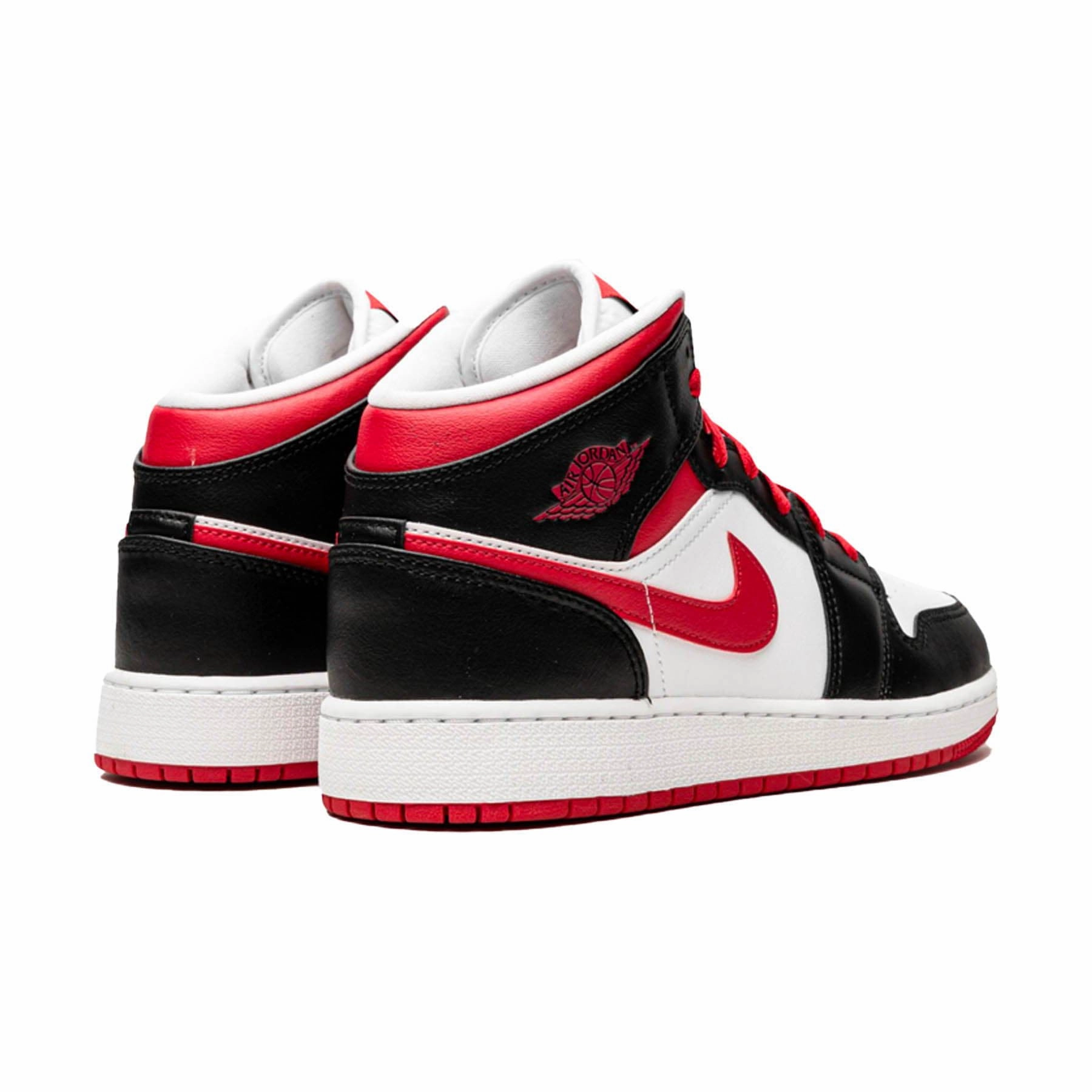 Air Jordan 1 Mid GS 'White Very Berry' Air Jordan 1 Mid streetwear shoes