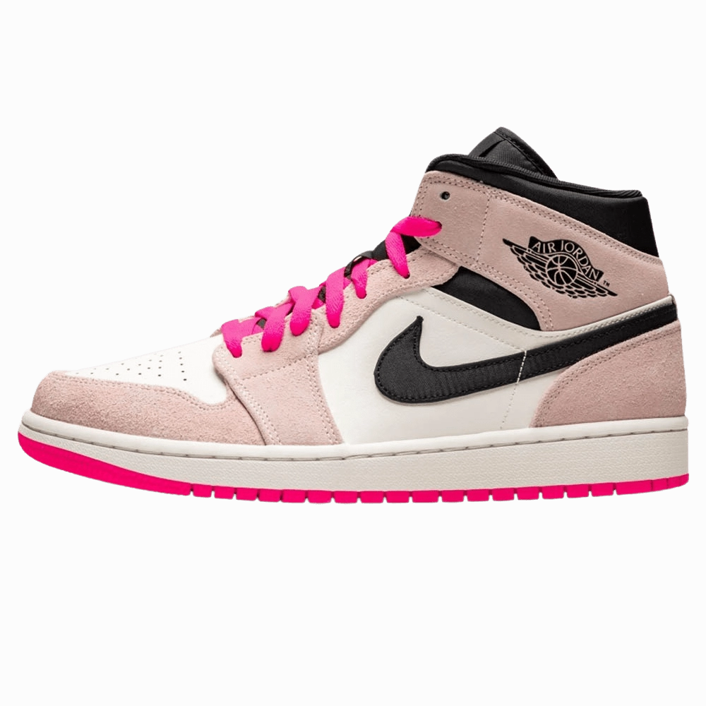Air Jordan 1 Mid Hyper Pink Air Jordan 1 Mid versatile shoes for daily wear