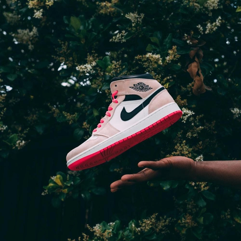 Air Jordan 1 Mid Hyper Pink Air Jordan 1 Mid streetwear shoes