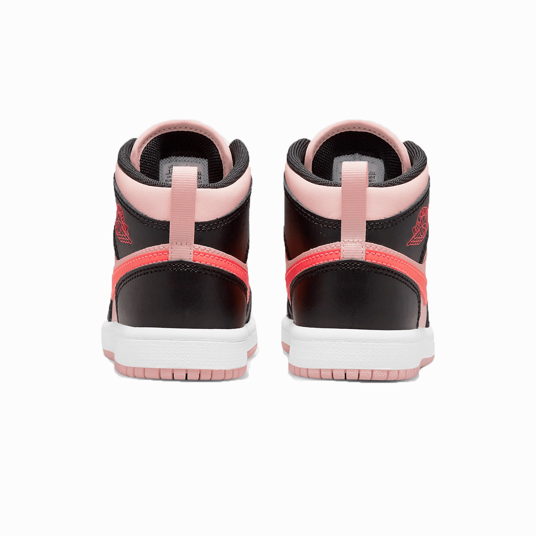 Air Jordan 1 Mid PS 'Black Pink Crimson' Air Jordan 1 Mid streetwear shoes
