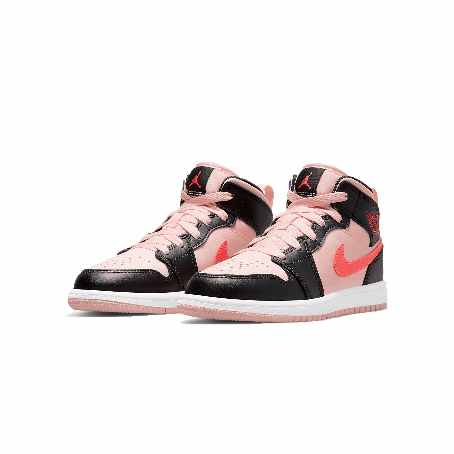 Air Jordan 1 Mid PS 'Black Pink Crimson' Air Jordan 1 vintage style sneakers