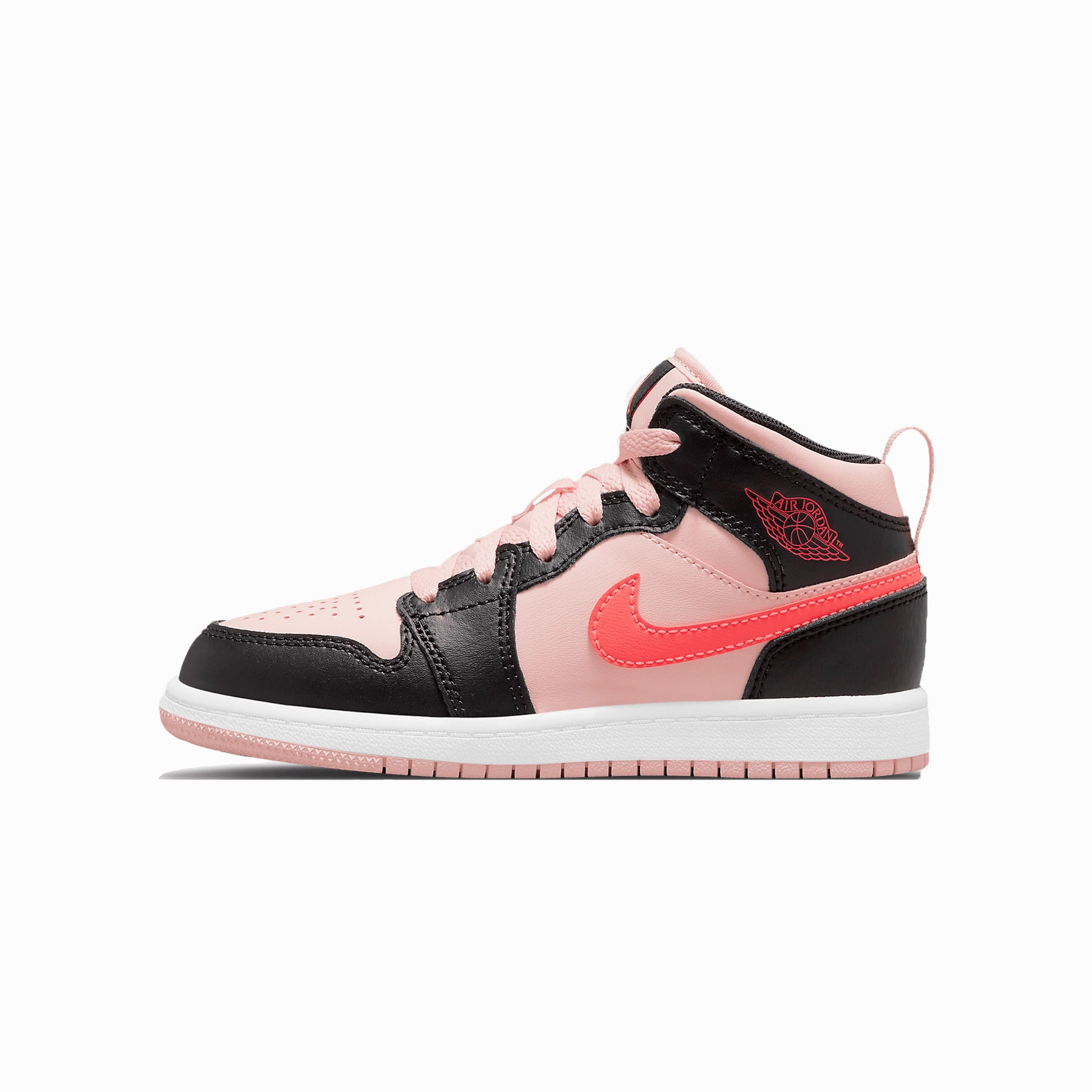 Air Jordan 1 Mid PS 'Black Pink Crimson' Air Jordan 1 timeless sneakers for Jordan fans