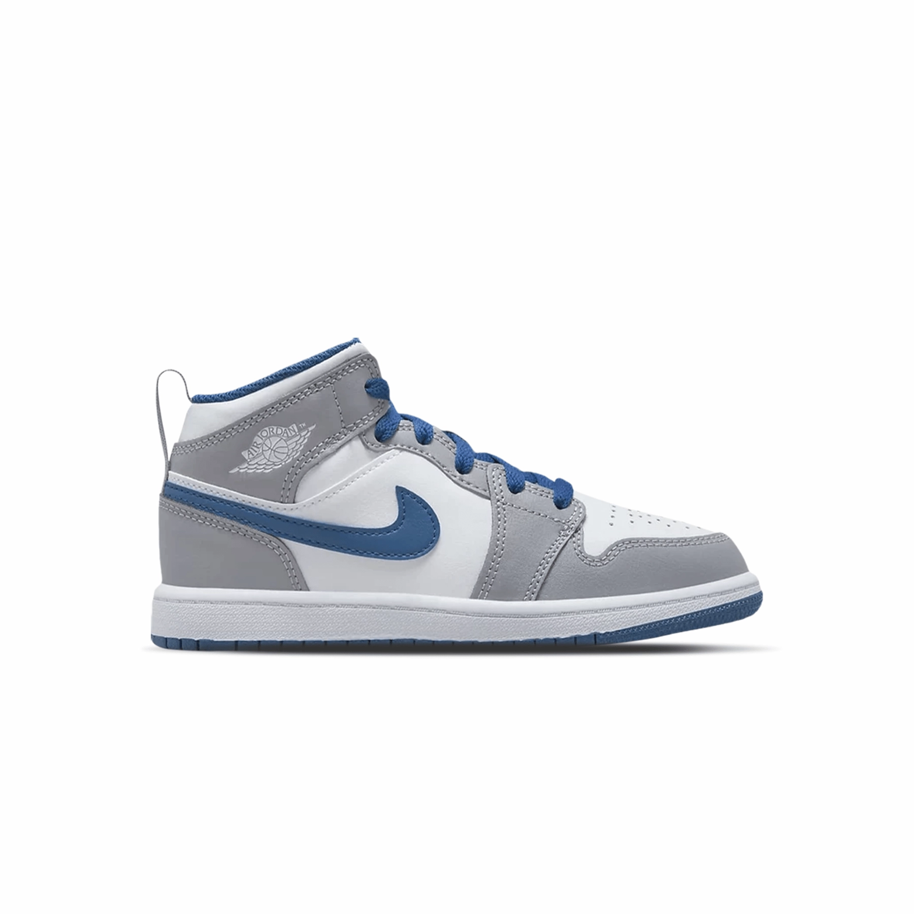 Air Jordan 1 Mid PS 'Cement True Blue' Air Jordan 1 Mid streetwear shoes